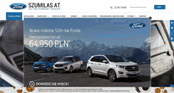 Desktop Screenshot of fordszumilas.pl